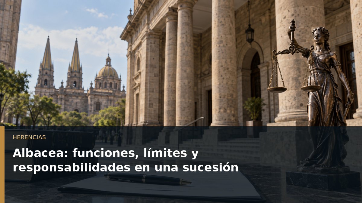 Albacea: funciones, límites y responsabilidades en una sucesión