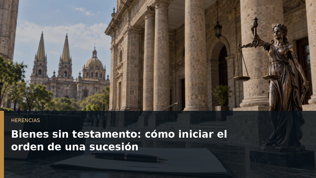 Bienes sin testamento: cómo iniciar el orden de una sucesión
