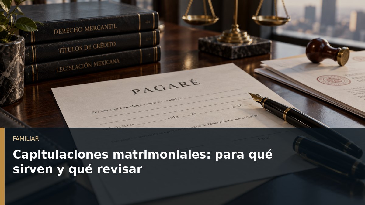 Capitulaciones matrimoniales: para qué sirven y qué revisar
