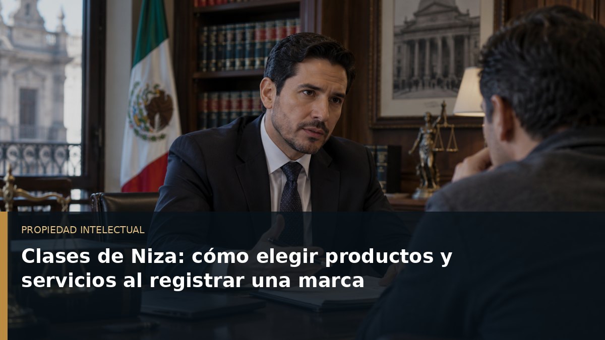 Clases de Niza: cómo elegir productos y servicios al registrar una marca