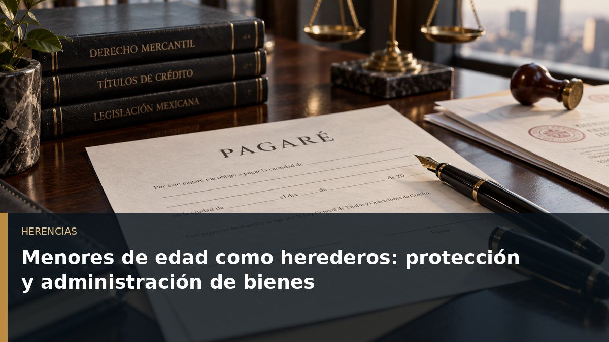 Menores de edad como herederos: protección y administración de bienes