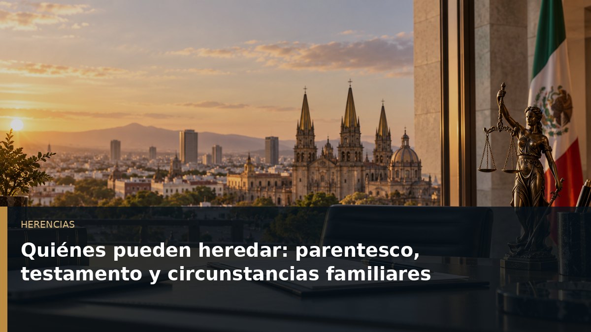 Quiénes pueden heredar: parentesco, testamento y circunstancias familiares
