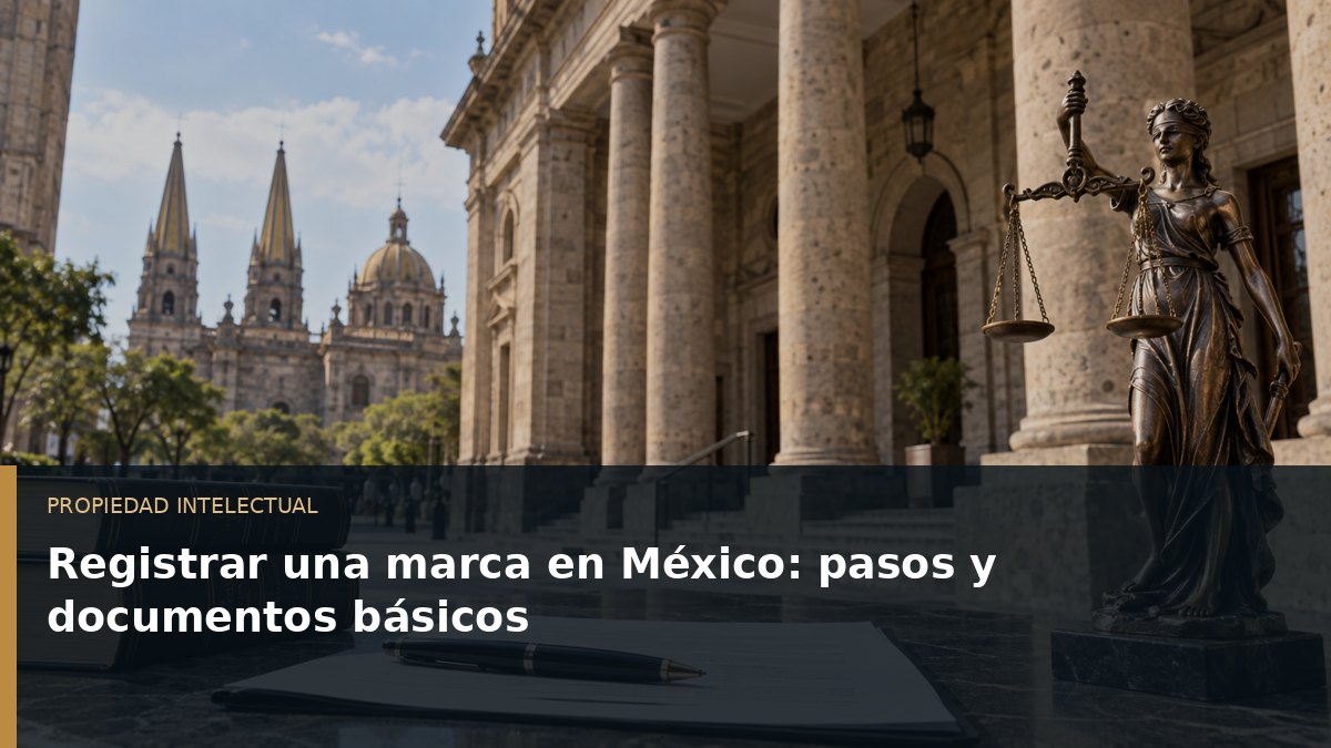 Registrar una marca en México: pasos y documentos básicos