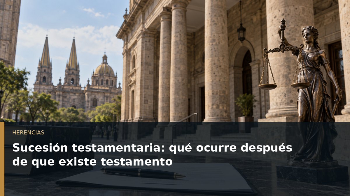 Sucesión testamentaria: qué ocurre después de que existe testamento
